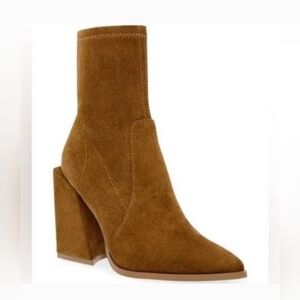 STEVEN NEW YORK TAITE CHESTNUT BOOTIES SIZE 8 NIB